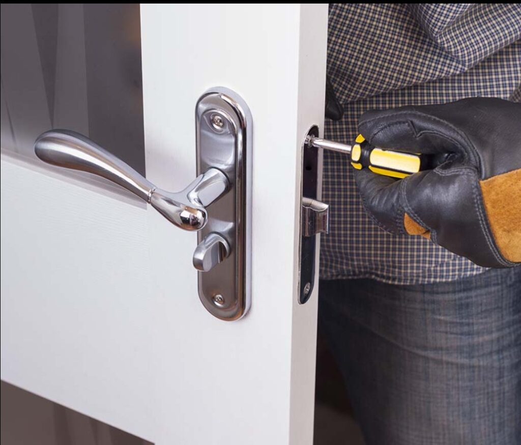 We will repair or replace broken locks